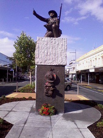 Sapper Horace Moore-Jones commemorative statue